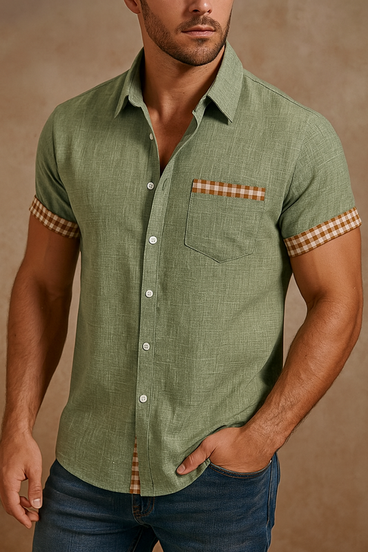 Velino Silk Button-Up Shirt