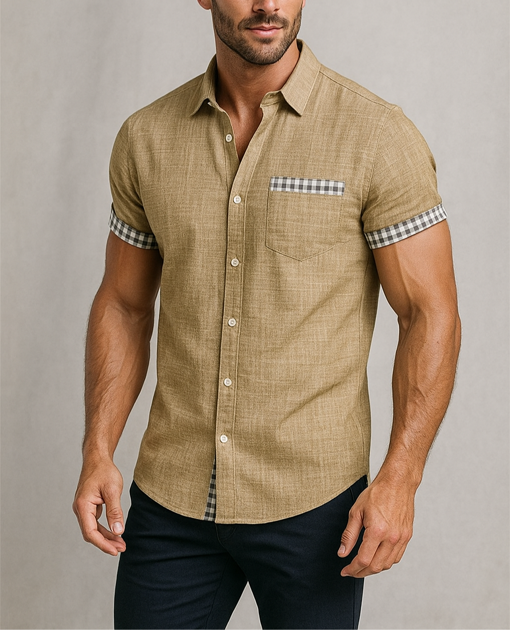 Velino Silk Button-Up Shirt