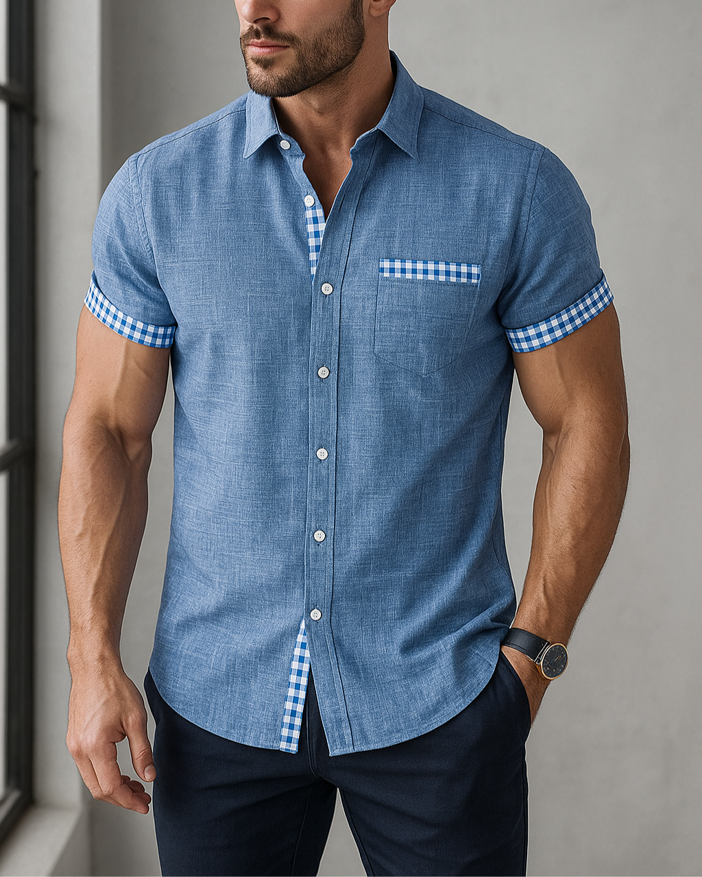 Velino Silk Button-Up Shirt