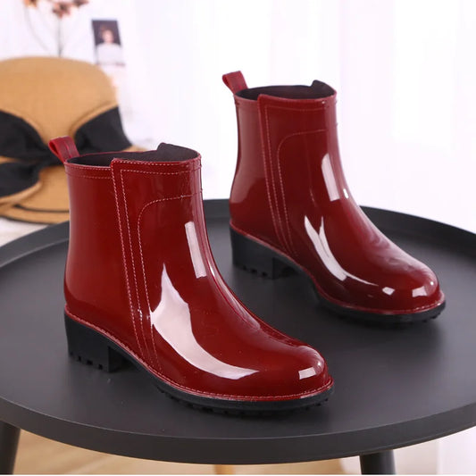 Scarlet Splash Rain Boots