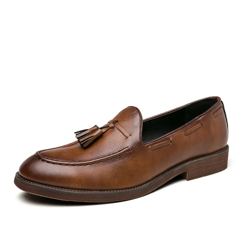 Lorvani Leather Loafers