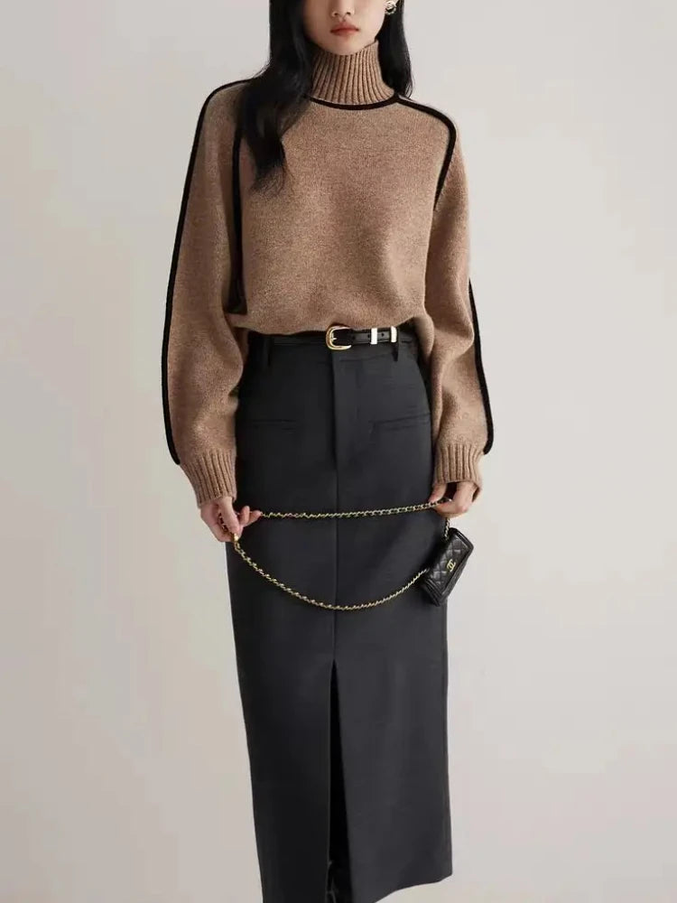 Heritage High Collar Sweater