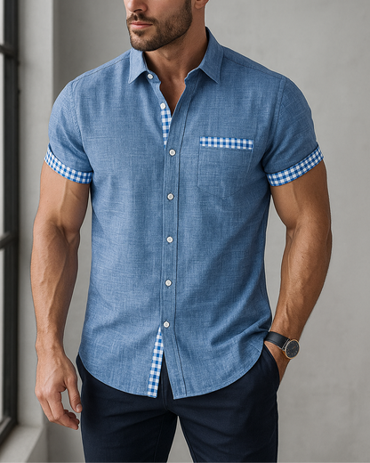 Velino Silk Button-Up Shirt