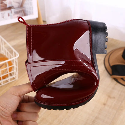 Scarlet Splash Rain Boots