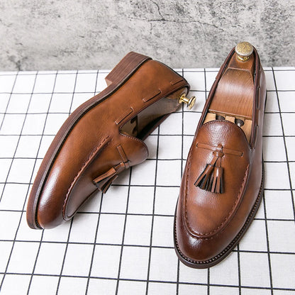 Lorvani Leather Loafers
