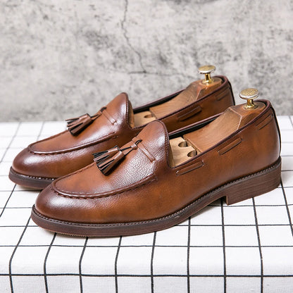 Lorvani Leather Loafers