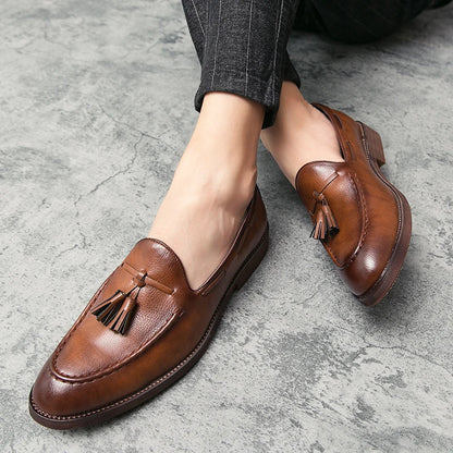 Lorvani Leather Loafers
