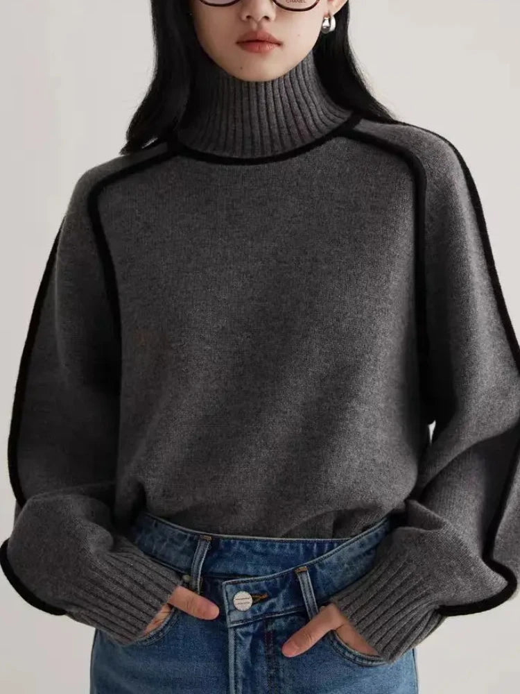 Heritage High Collar Sweater
