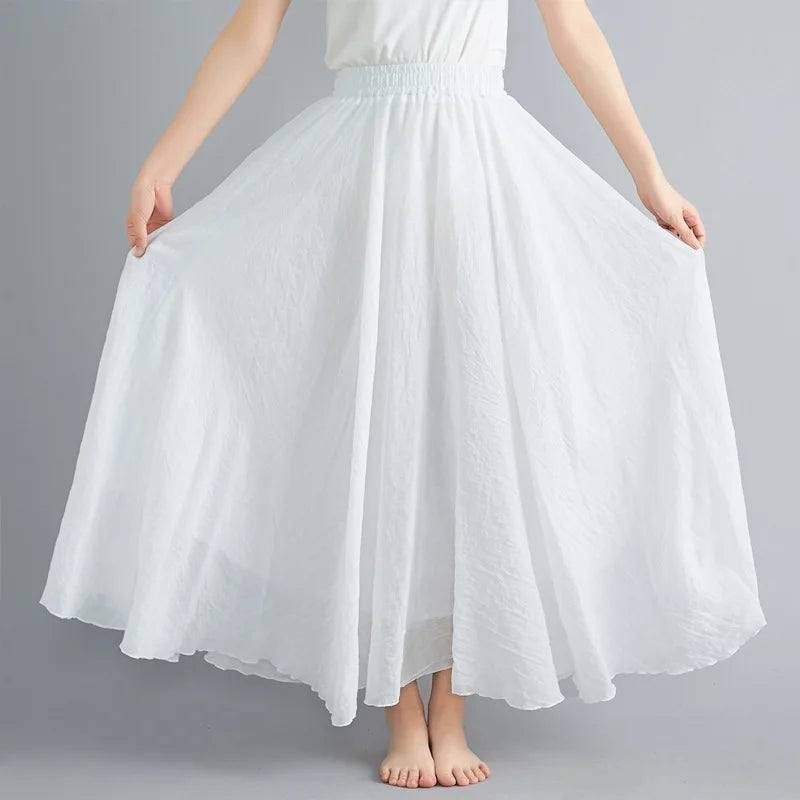 Claridge Linen Skirt