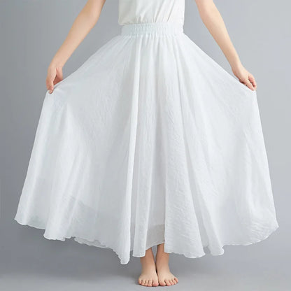 Claridge Linen Skirt