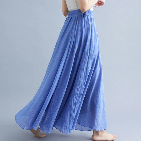 Claridge Linen Skirt
