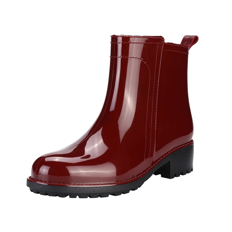 Scarlet Splash Rain Boots